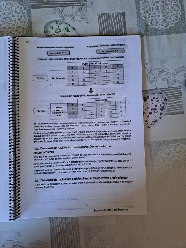 Libro de educación para la salud oral