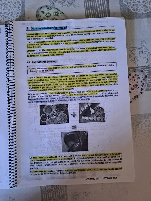 Libro de educación para la salud oral