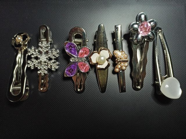 Set de Horquillas Estilo Retro Y2K