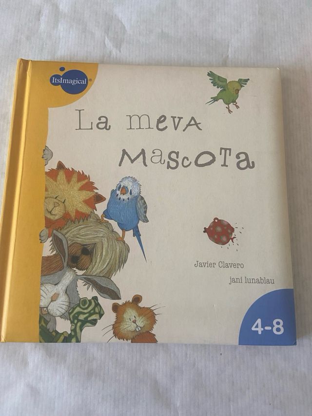 Libro infantil la meva mascota.