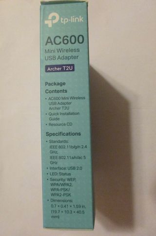 Adaptador WIFI USB 'TP-Link Archer T2U AC600'