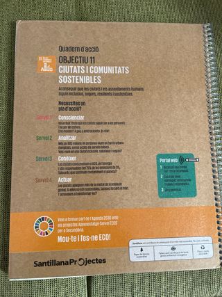 Libro 2º ESO Ecos Projectes. Santillana
