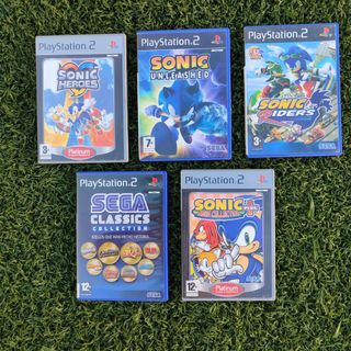 Lote sonic ps2 🦔 🔵