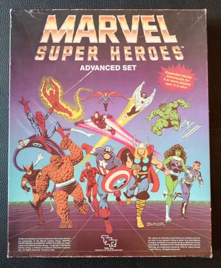 Marvel Super Heroes - Advanced Set - TSR 1986