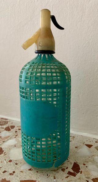 Sifòn de agua Seltz vintage