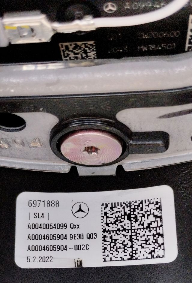 Volante Mercedes Benz con levas