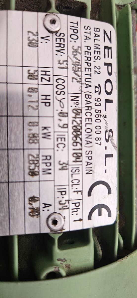 Motor eléctrico 220