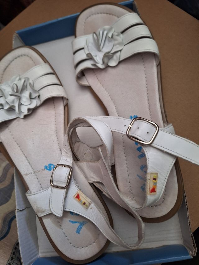 Sandalias de piel n.37