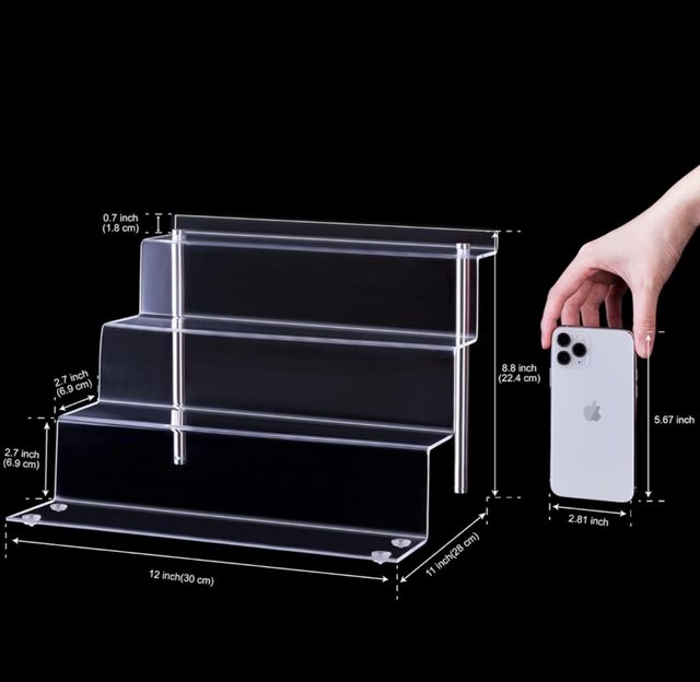 Lote 8 estanterías metacrilato