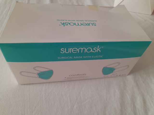 Mascarillas quirúrgicas protectoras Caja.50 uds