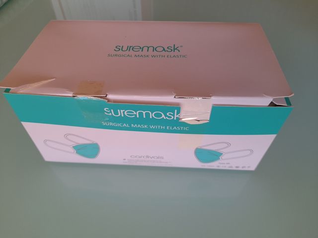 Mascarillas quirúrgicas protectoras Caja.50 uds