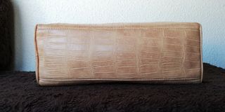 Bolso de hombro mujer beige