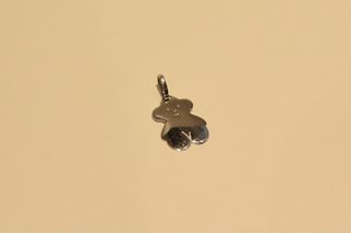 COLGANTE DE ORO BLANCO 18K/3.5Gr