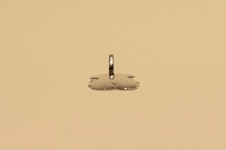 COLGANTE DE ORO BLANCO 18K/3.5Gr