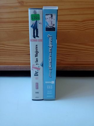 Lote películas VHS videoclub