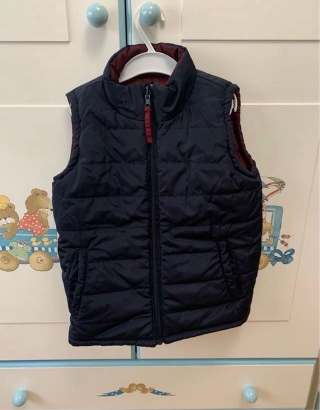 Chaleco reversible 128cm Como nuevo