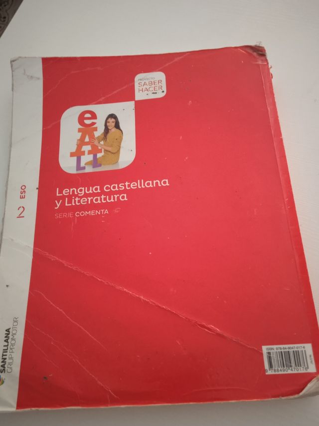 Libro lengua castellana 2do ESO