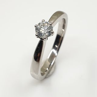 ANILLO ORO 18K BRILLANTE 0.350 CT