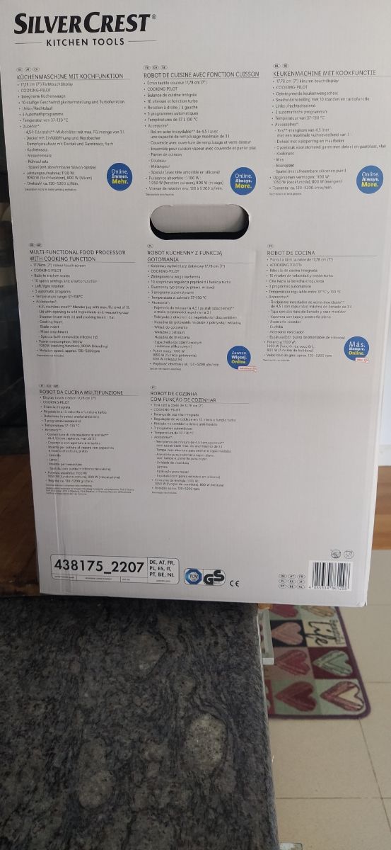 Monsieur Cuisine Connect precintada