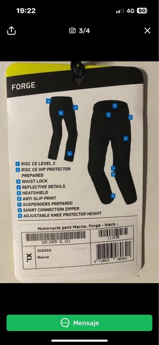 Pantalon Macna Forge cordura