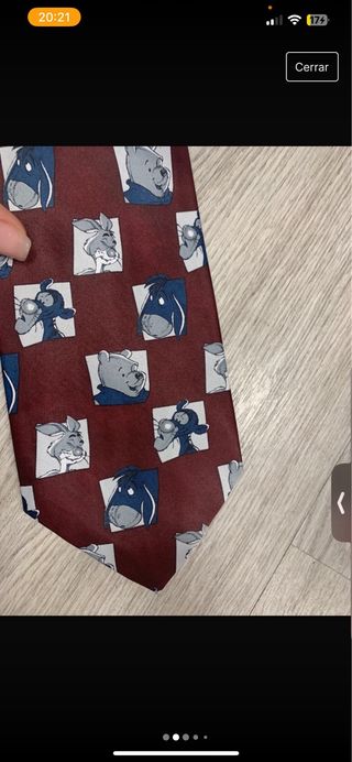 Corbatas Disney lote 6 corbatas