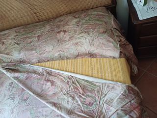 Copriletto matrimoniale in rasatello