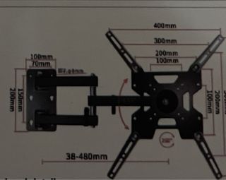 SOPORTE TV EXTENSIBLE 14-55" NUEVO!!!!
