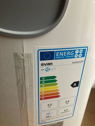 Aire acondicionado SVAN SVAN212PF