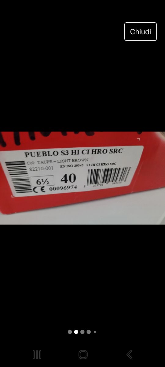 Scarpe antinfortunistiche nr 40