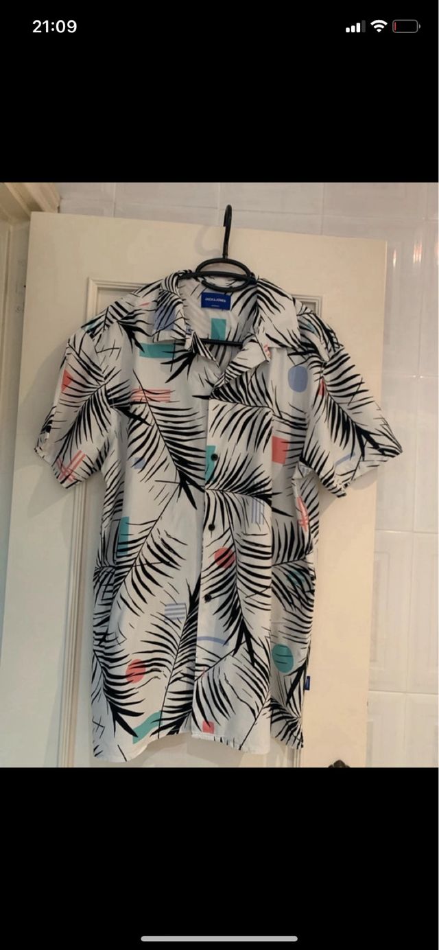 Camisa estampada de jack & jones