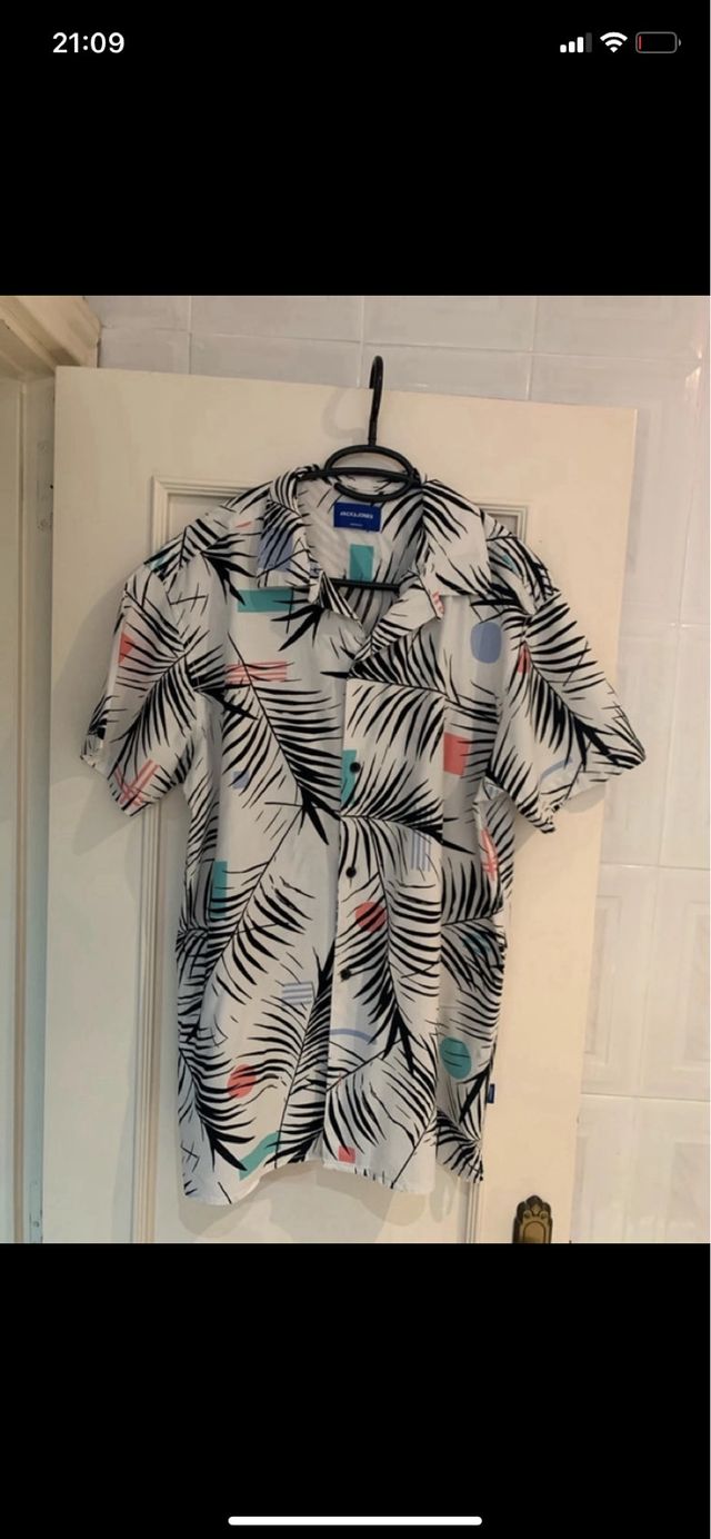 Camisa estampada de jack & jones