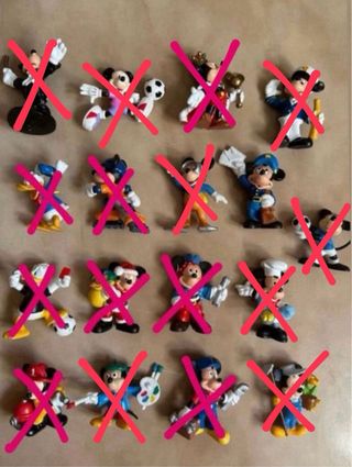 Mickeys y Donalds profesiones pvc
