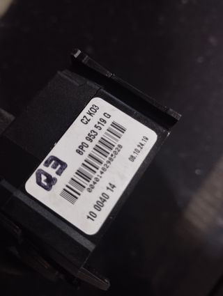 Mando limpia parabrisas Audi tt 8j