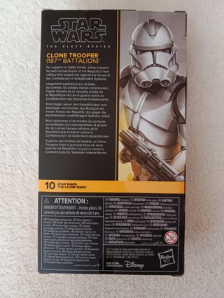 Star Wars Black Series Clone Trooper 187 Battalion