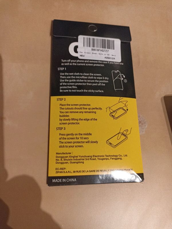 Xiaomi Redmi note 13 vetro temprato