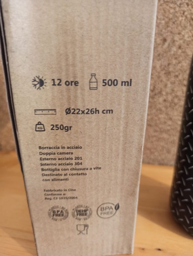 Borraccia termica Bruin Bear nuova 