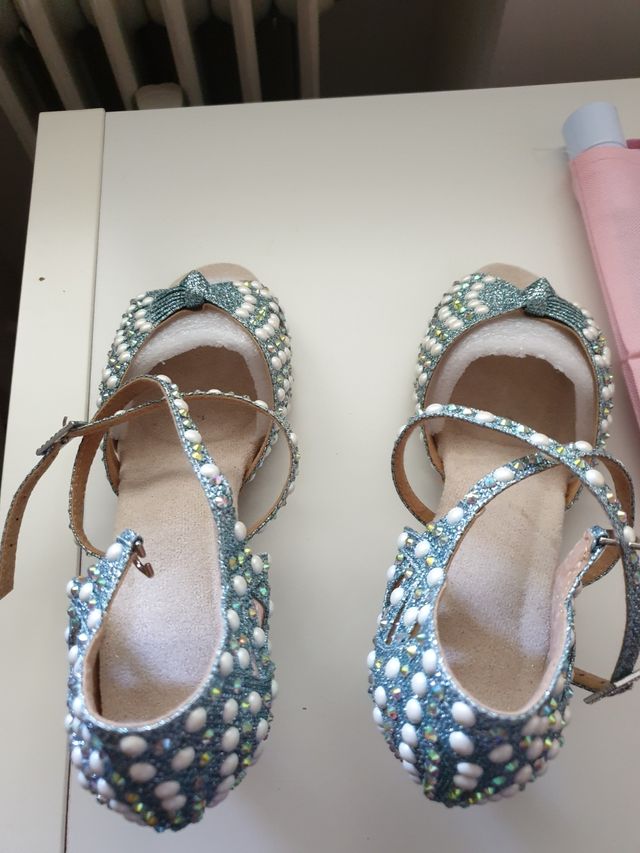 Sandalias Baile de Salón, sin usar, comodisimas.