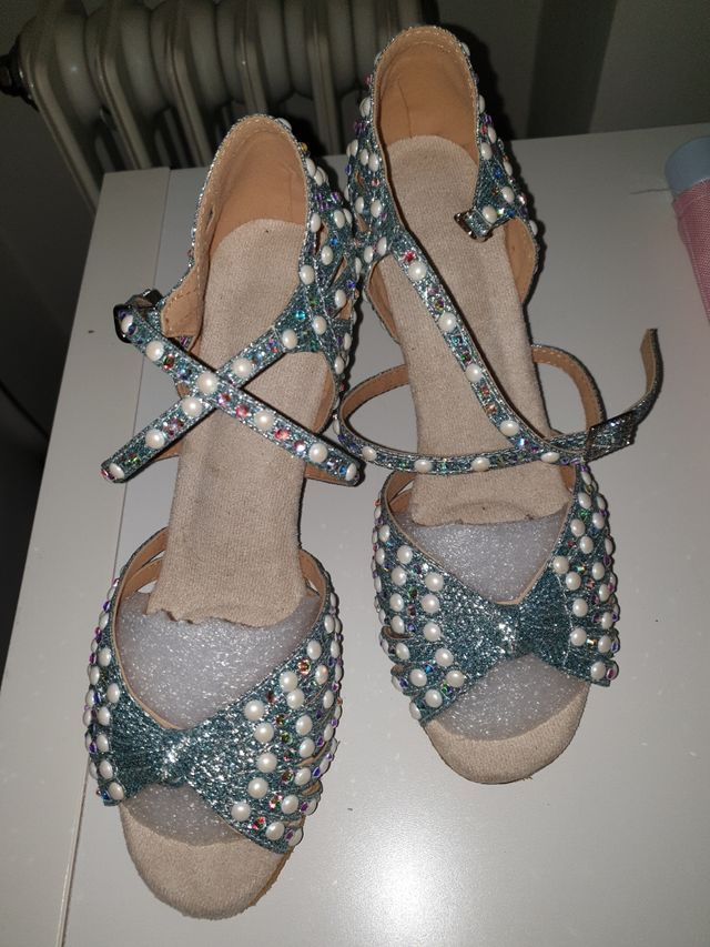 Sandalias Baile de Salón, sin usar, comodisimas.