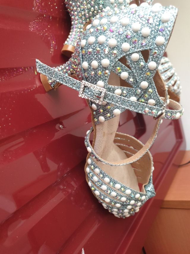 Sandalias Baile de Salón, sin usar, comodisimas.