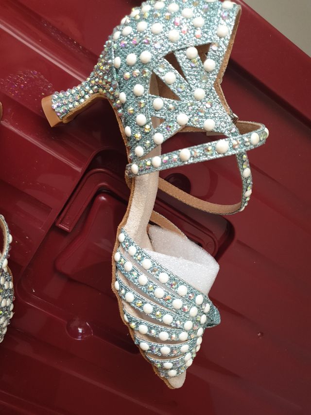 Sandalias Baile de Salón, sin usar, comodisimas.