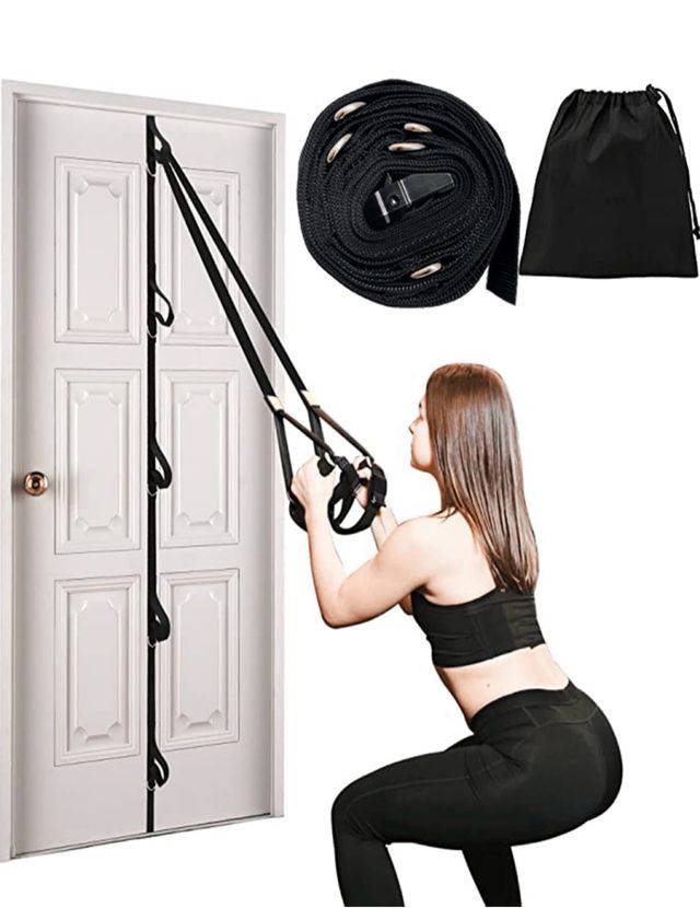 Entrenamiento en suspensión para puerta