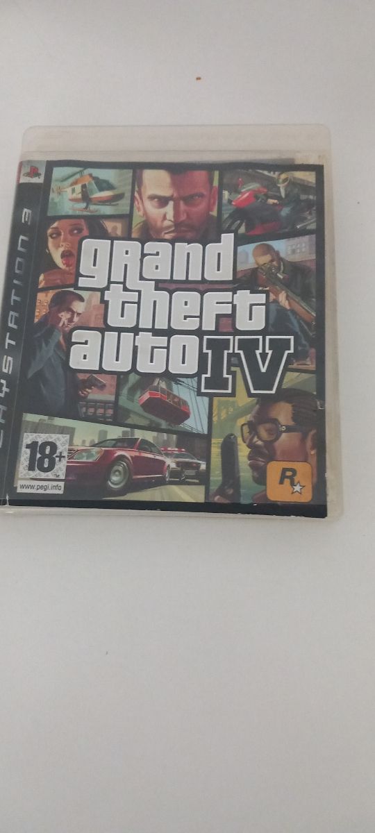 Juego grand f auto iv. Ps3