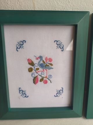 Cuadros punto d cruz