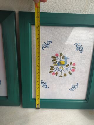 Cuadros punto d cruz