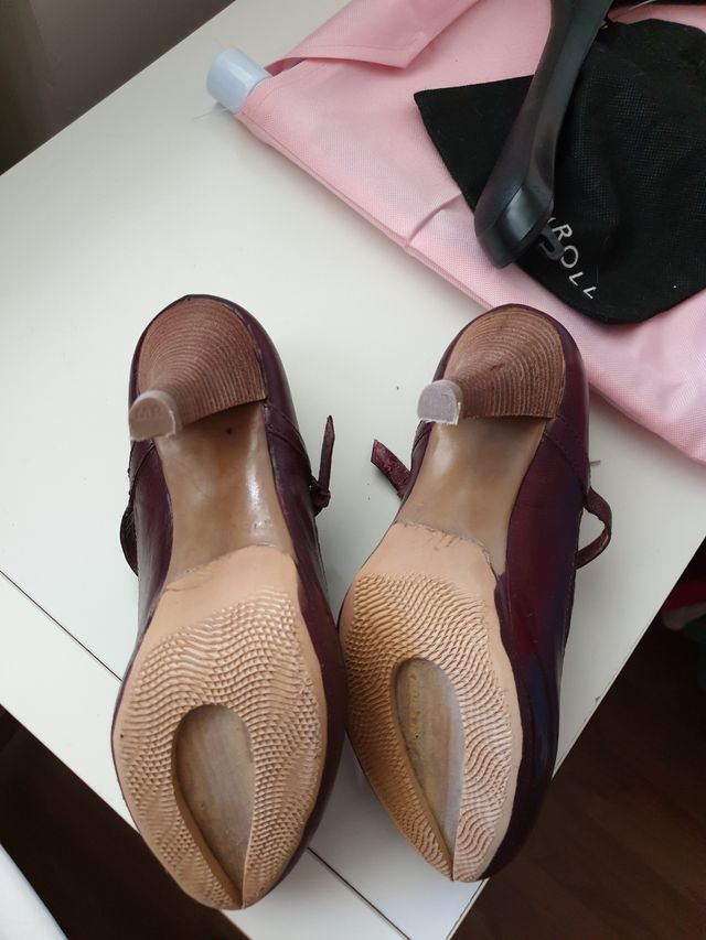 3,90 Zapatos MUSTANG tacon y plataforma