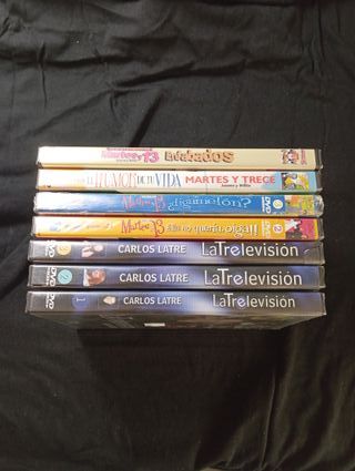 Latrelevisión y Martes y Trece. Lote (7 dvd) Nuevo