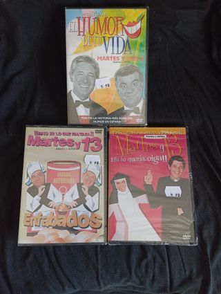 Latrelevisión y Martes y Trece Lote(6 dvd). Nuevos