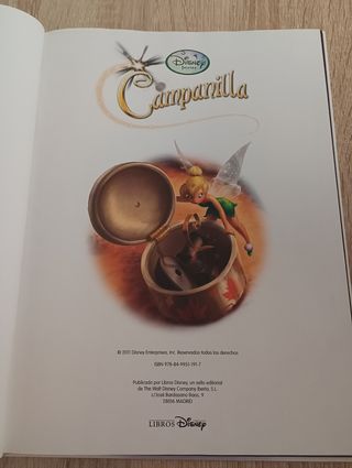 Libro+DVD Campanilla Disney 