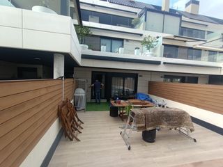 Instalacion de valla de composite