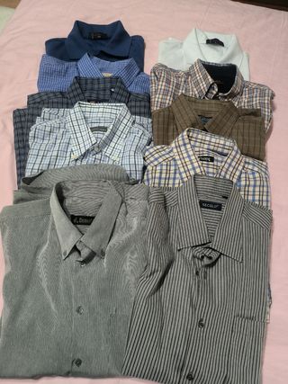 Lote de camisas hombre
